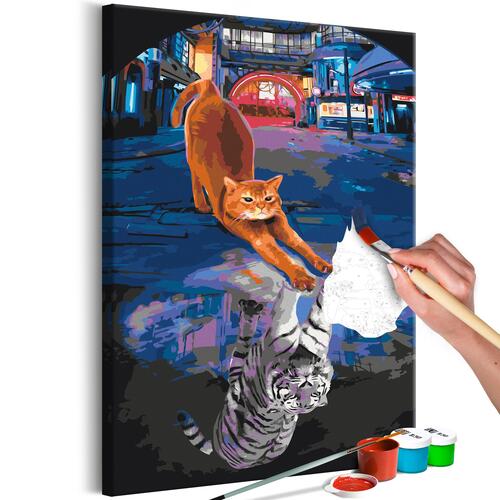 Mal selv billede - Chinese District 40 x 60 cm