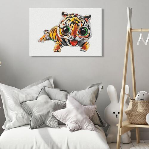 Mal selv billede - Sweet Tiger 60 x 40 cm