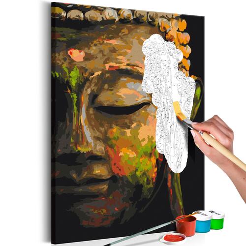 Mal selv billede - Buddha in the Shade 40 x 60 cm