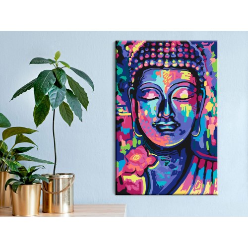 Mal selv billede - Buddha's Crazy Colors 40 x 60 cm