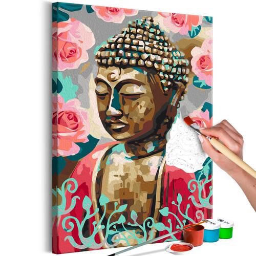 Mal selv billede - Buddha in Red 40 x 60 cm