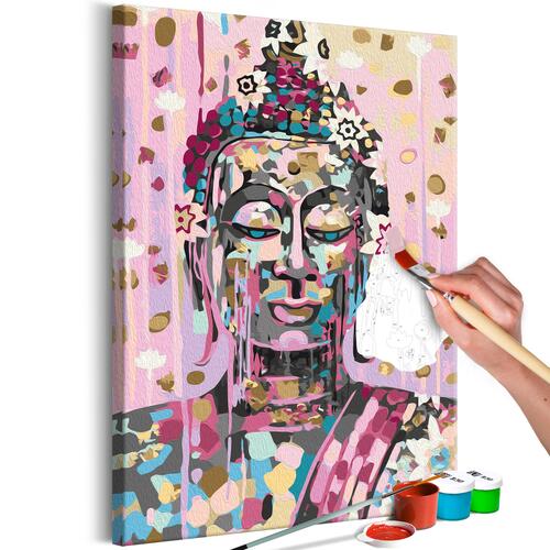 Mal selv billede - Thinking Buddha 40 x 60 cm