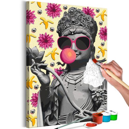 Mal selv billede - Buddha and Bananas 40 x 60 cm