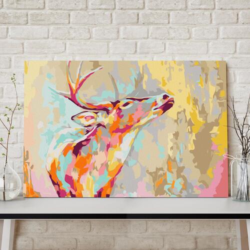 Mal selv billede - Proud Deer 60 x 40 cm