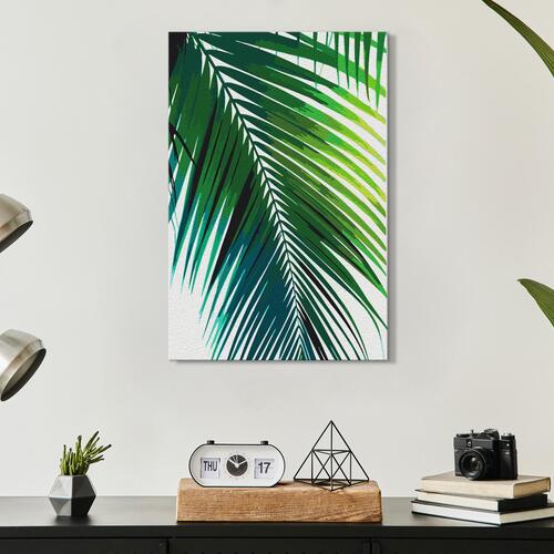 Mal selv billede - Green Plume 40 x 60 cm