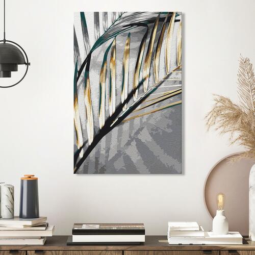 Mal selv billede - Golden Palm Tree 40 x 60 cm
