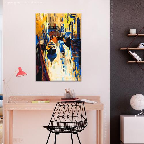 Mal selv billede - Venice (Gondolas) 40 x 60 cm