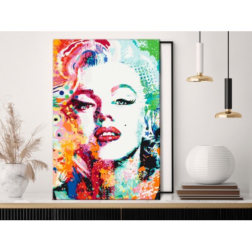 Mal selv billede - Charming Marilyn 40 x 60 cm