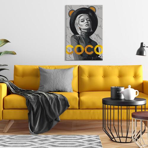 Mal selv billede - Coco 40 x 60 cm