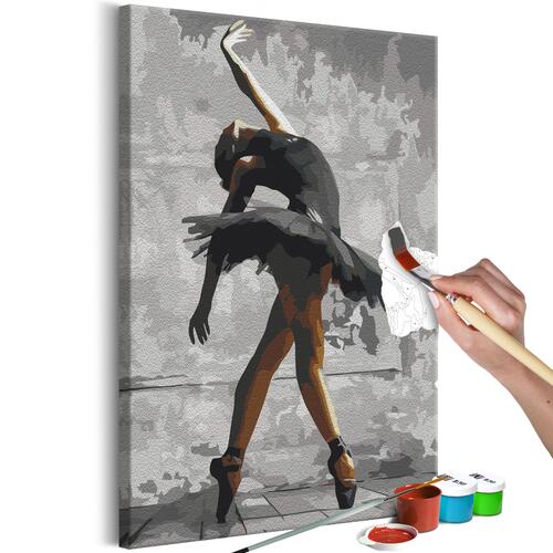 Mal selv billede - Ballerina Pose 40 x 60 cm
