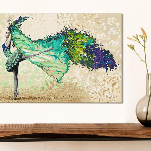 Mal selv billede - Madame Butterfly 60 x 40 cm