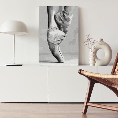 Mal selv billede - Ballet Shoes 40 x 60 cm