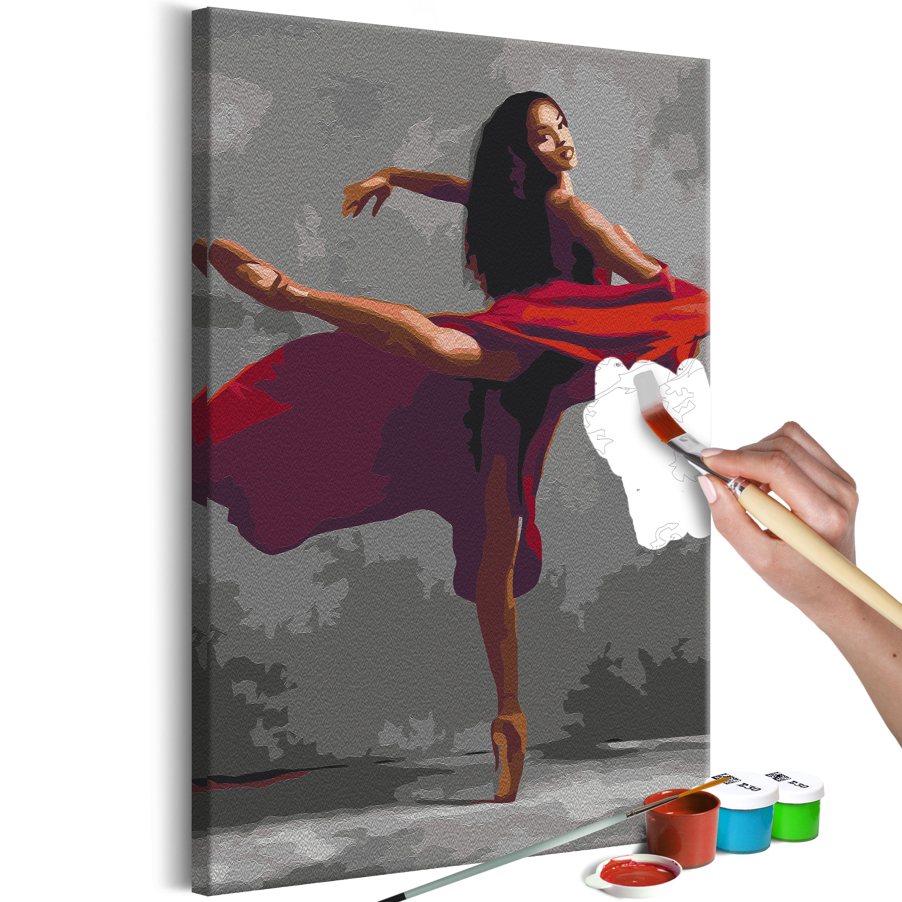 Mal selv billede - Beautiful Dancer 40 x 60 cm