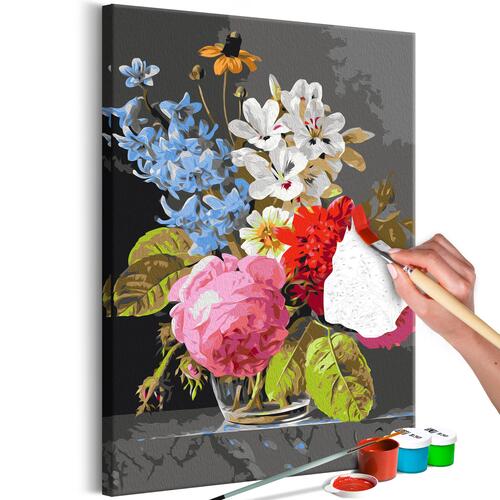 Mal selv billede - Bouquet in a Glass 40 x 60 cm