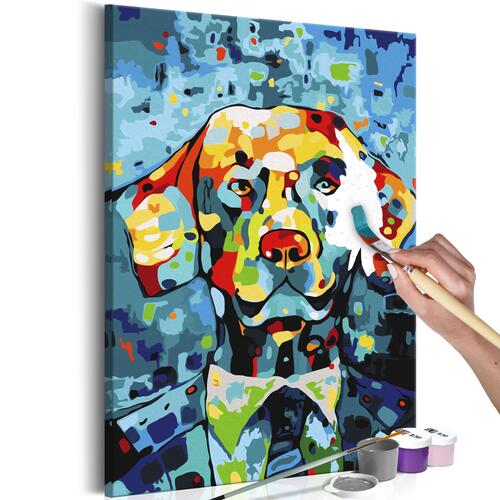 Mal selv billede - Dog Portrait 40 x 60 cm