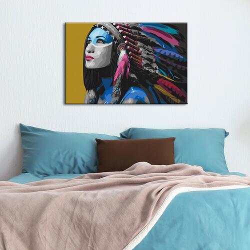Mal selv billede - Beautiful Fire Keeper 60 x 40 cm