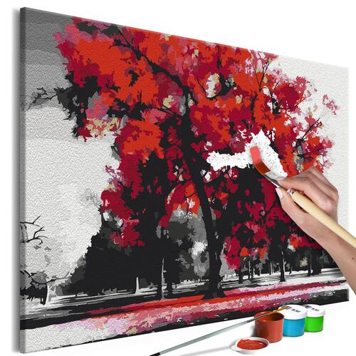 Mal selv billede - Expressive Tree 60 x 40 cm