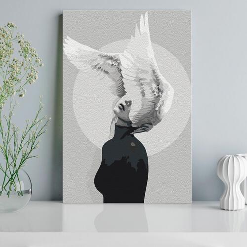 Mal selv billede - Woman With Wings 40 x 60 cm