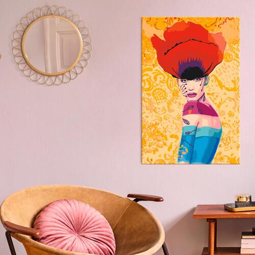 Mal selv billede - Poppy Lady 40 x 60 cm