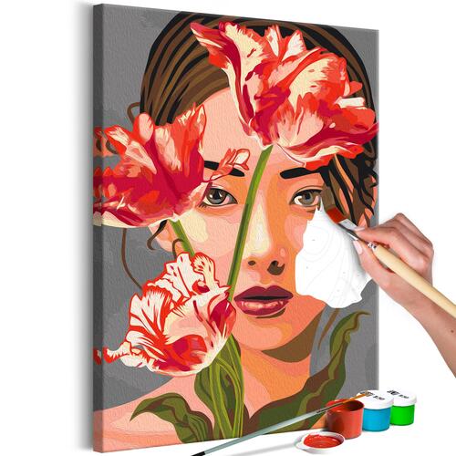 Mal selv billede - Asian Beauty 40 x 60 cm