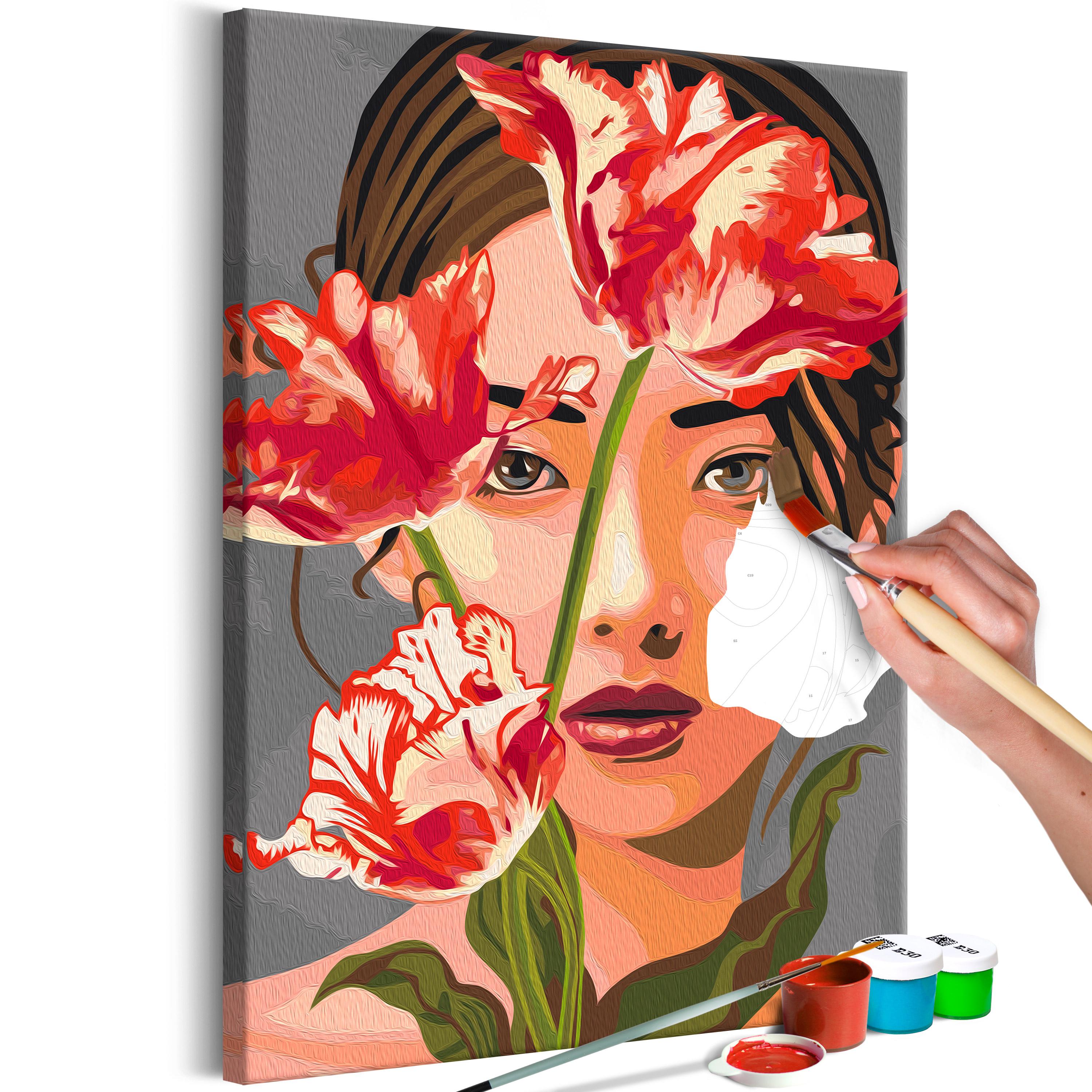 Mal selv billede - Asian Beauty 40 x 60 cm