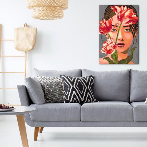 Mal selv billede - Asian Beauty 40 x 60 cm