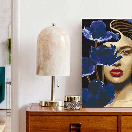 Mal selv billede - Elegant Blue 40 x 60 cm