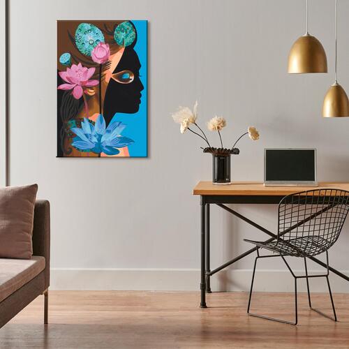 Mal selv billede - Lotus Lady 40 x 60 cm