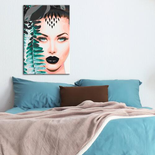 Mal selv billede - Black Lips 40 x 60 cm