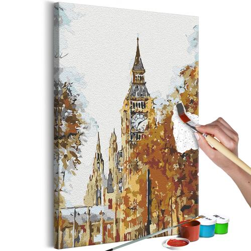 Mal selv billede - Autumn in London 40 x 60 cm