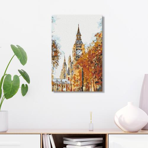 Mal selv billede - Autumn in London 40 x 60 cm