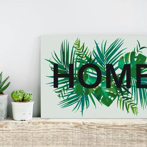 Mal selv billede - Home on the Leaves 60 x 40 cm