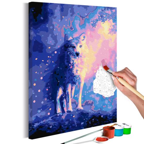 Mal selv billede - Wolf 40 x 60 cm