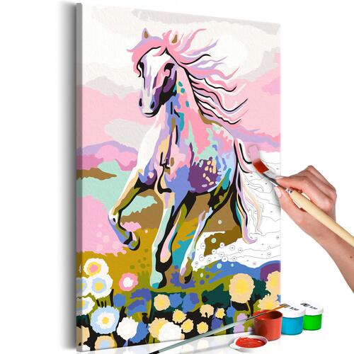 Mal selv billede - Fairytale Horse 40 x 60 cm