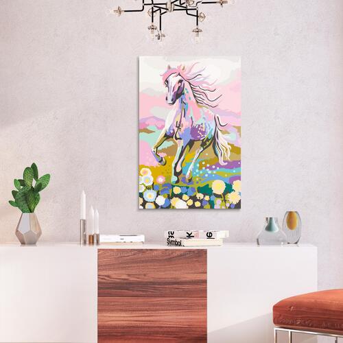 Mal selv billede - Fairytale Horse 40 x 60 cm