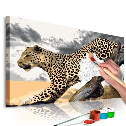 Mal selv billede - Cheetah 60 x 40 cm