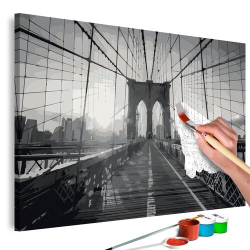 Mal selv billede - New York Bridge 60 x 40 cm