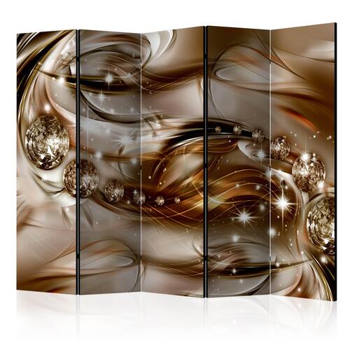 Skærmvæg - Chocolate Tide II 225 x 172 cm