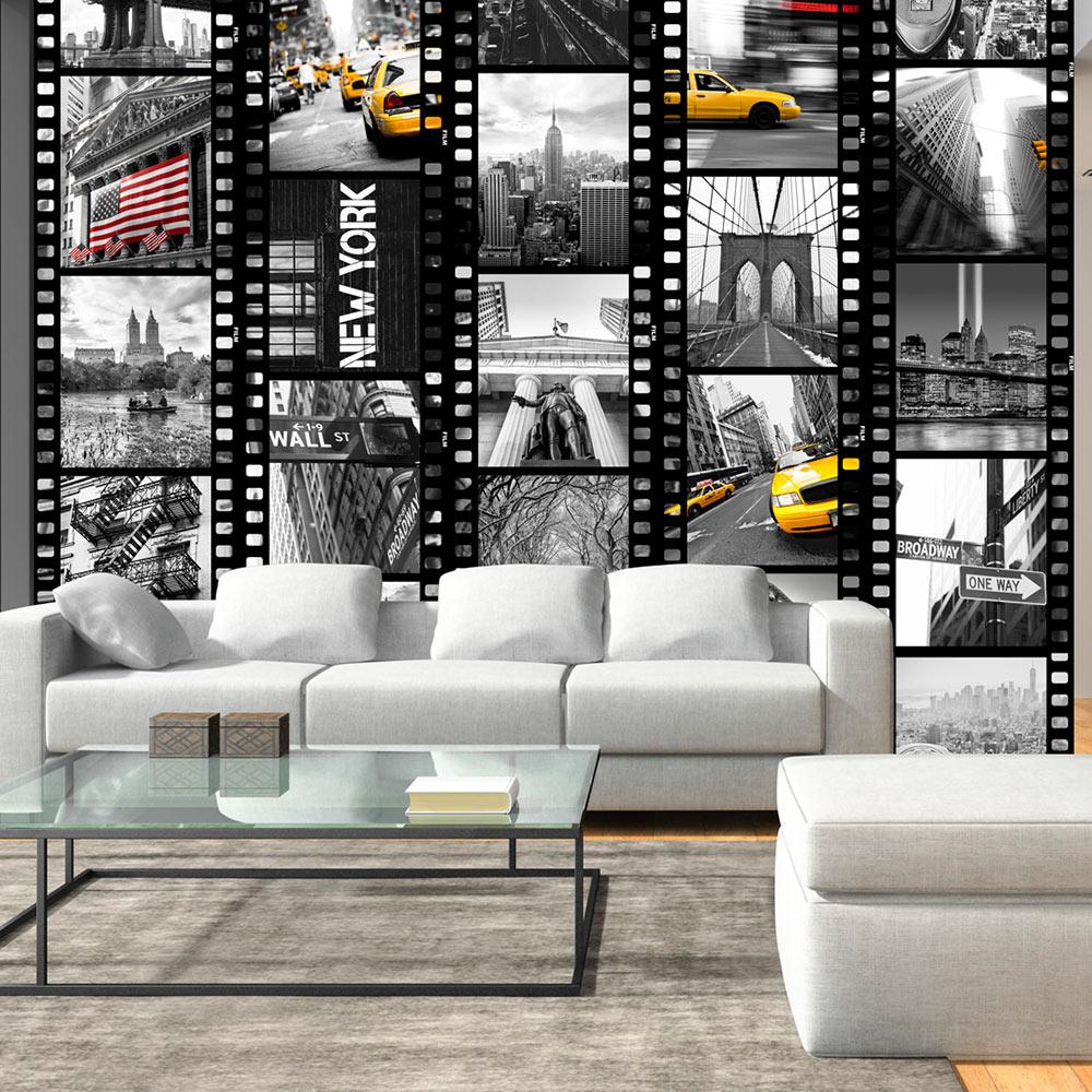 Tapet - NY - Diversity (collage) 50 x 1000 cm