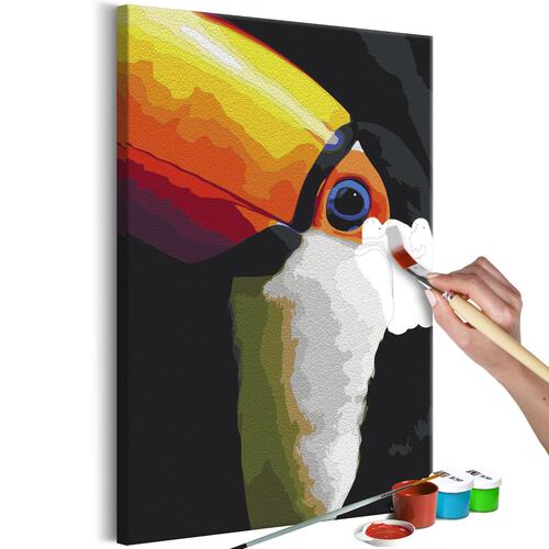 Mal selv billede - Toucan 40 x 60 cm