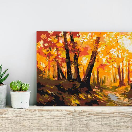 Mal selv billede - Forest Track 60 x 40 cm