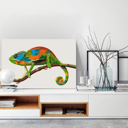 Mal selv billede - Chameleon 60 x 40 cm