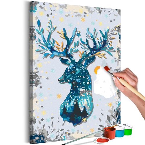 Mal selv billede - Nightly Deer 40 x 60 cm