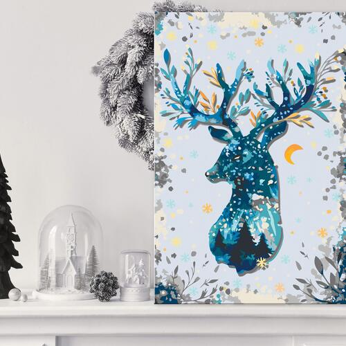 Mal selv billede - Nightly Deer 40 x 60 cm