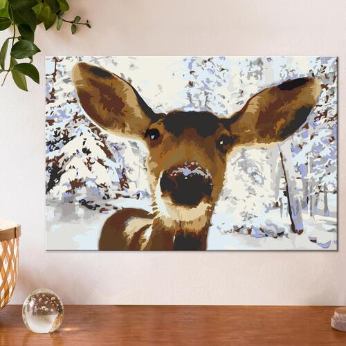 Mal selv billede - Friendly Deer 60 x 40 cm