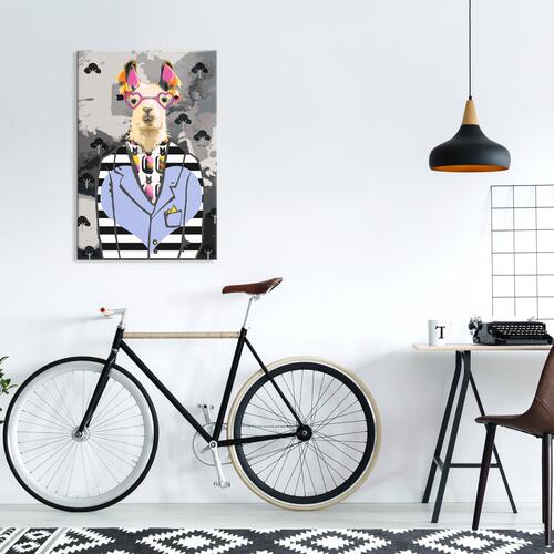 Mal selv billede - Crazy Alpaca 40 x 60 cm