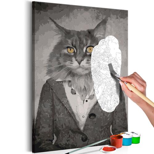 Mal selv billede - Elegant Cat 40 x 60 cm