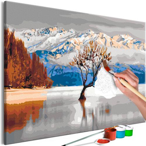 Mal selv billede - Wanaka Lake 60 x 40 cm
