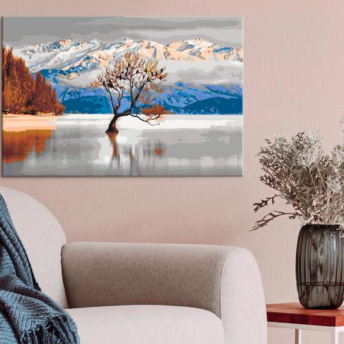 Mal selv billede - Wanaka Lake 60 x 40 cm