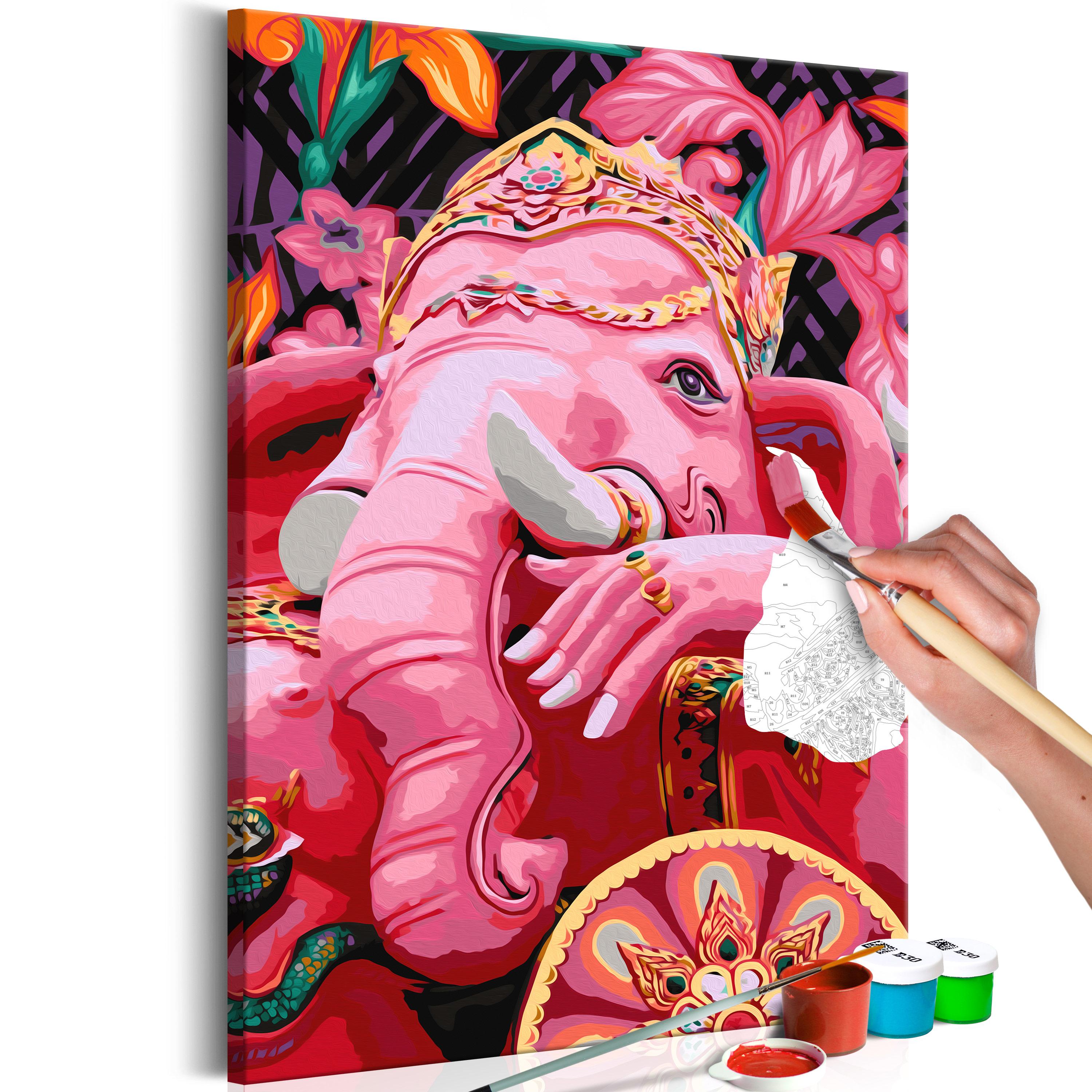 Mal selv billede - Ganesha 40 x 60 cm